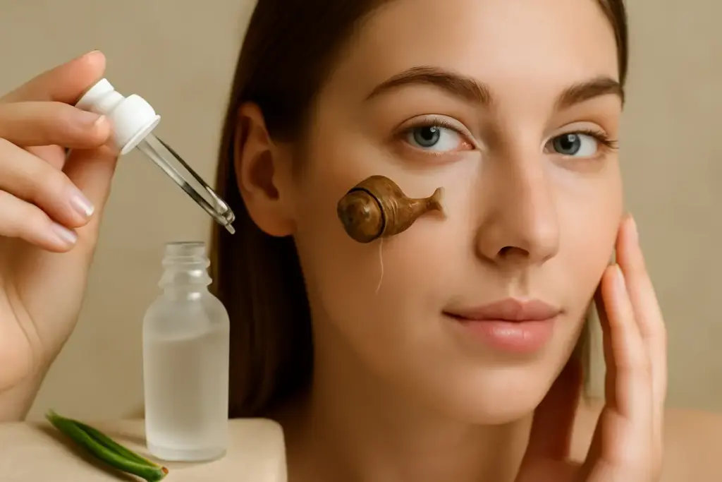 Bava di lumaca per il contorno occhi: benefici veri e come usarla nella skincare fai-da-te