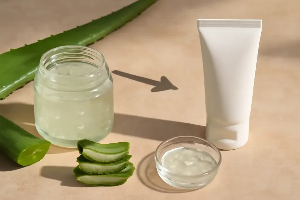 Gel d’aloe vera puro o aggiunto ai cosmetici? Le differenze che incidono davvero sull’efficacia