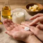 Crema mani DIY per mani screpolate: la combinazione di oli che protegge senza ungere