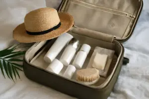 Esiste una routine naturale da viaggio? Soluzioni pratiche e leggere da mettere in valigia