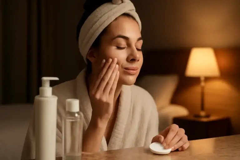 Detersione sera al naturale: la sequenza di prodotti che garantisce freschezza e comfort durante la notte