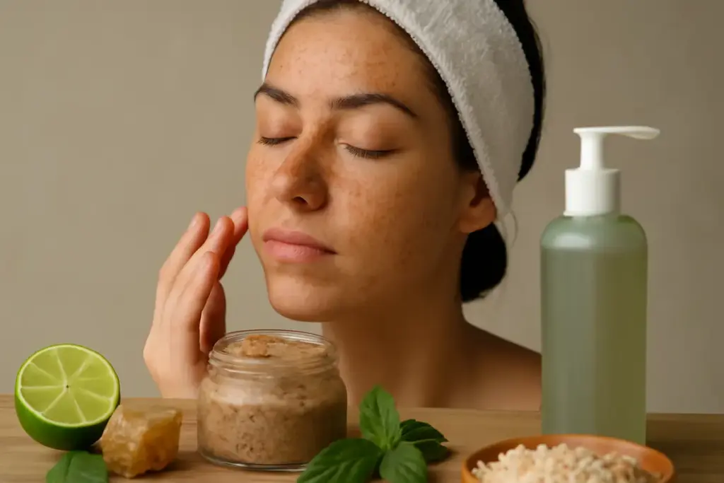 Scrub viso bio: i migliori ingredienti naturali e quando utilizzarli davvero