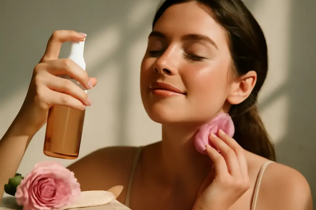 Idrolato di rosa nella skincare quotidiana: l’uso poco conosciuto che illumina le pelli stressate